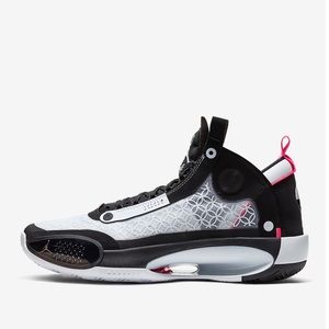 AirJordan XXXIV black/metallic silver/white